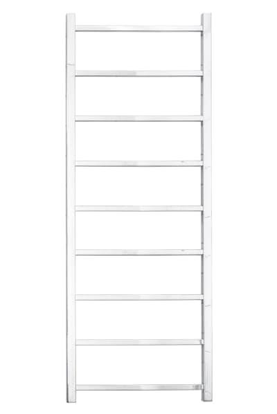 Alterna Divario Square Handdukstork Krom 50x140 cm Vattenburen Värme 225W