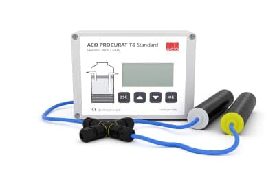 ACO PROCURAT T6-2 STD Avskiljarlarm 230 V med kapacitiv skiktgivare och högnivågivare