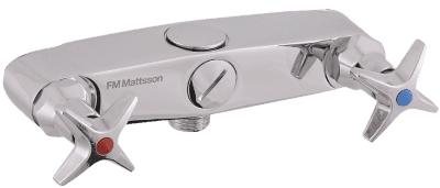 FM Mattsson Rogen 2-grepps duschblandare förkromad, 150 c/c, G20