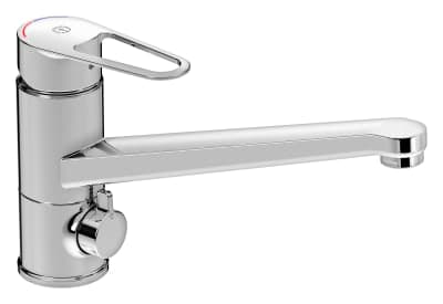 Köksblandare Nya Nautic - Låg pip, Energiklass C, förkromad, 1-grepps