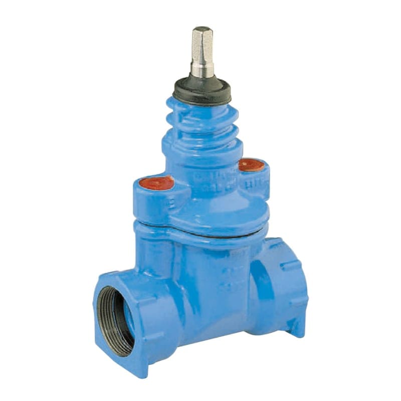 Servisventil Hawle 2500 R50 invändig gänga, gjutjärn och rostfritt stål