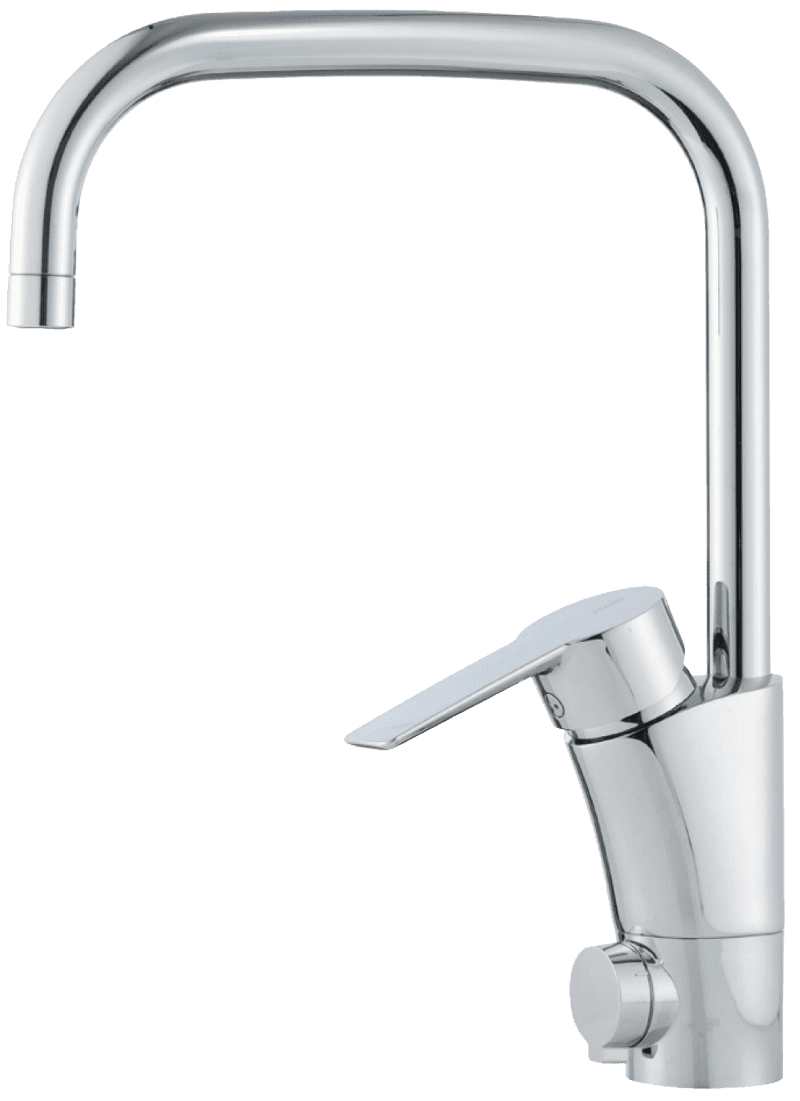 Mora Cera K7 Köksblandare - 1-grepps, förkromad med energisparfunktioner