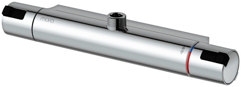 CERA T4 Termostat Duschblandare 160cc med säkerhetsspärr och Eco-stopp, förkromad