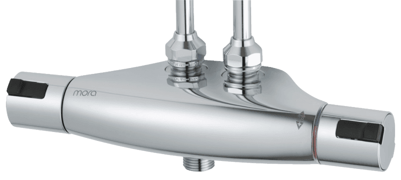 CERA T4 Duschblandare med Termostat och Eco-stopp, Krom, Mora Cera