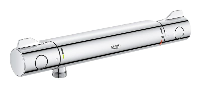 GROHE Grohtherm 800 Termostatblandare för dusch 1/2", Krom, Väggmontage