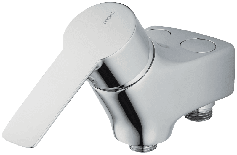 Mora Cera Duschblandare 1-grepp med mjukstängning och temperaturspärr, Krom