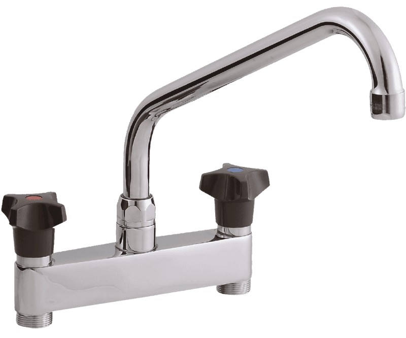 FM Mattsson 3005 Köksblandare 2-grepp Krom C/C 160mm Piputsprång 250mm