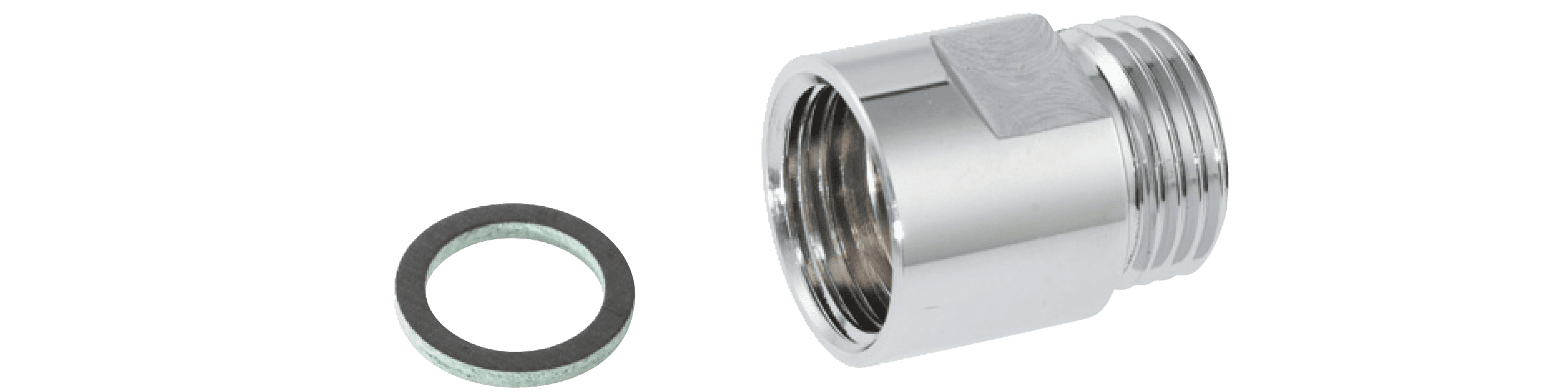 Mora FM Mattsson Backventil Krom Inv/Utv Gänga - RSK 8530487