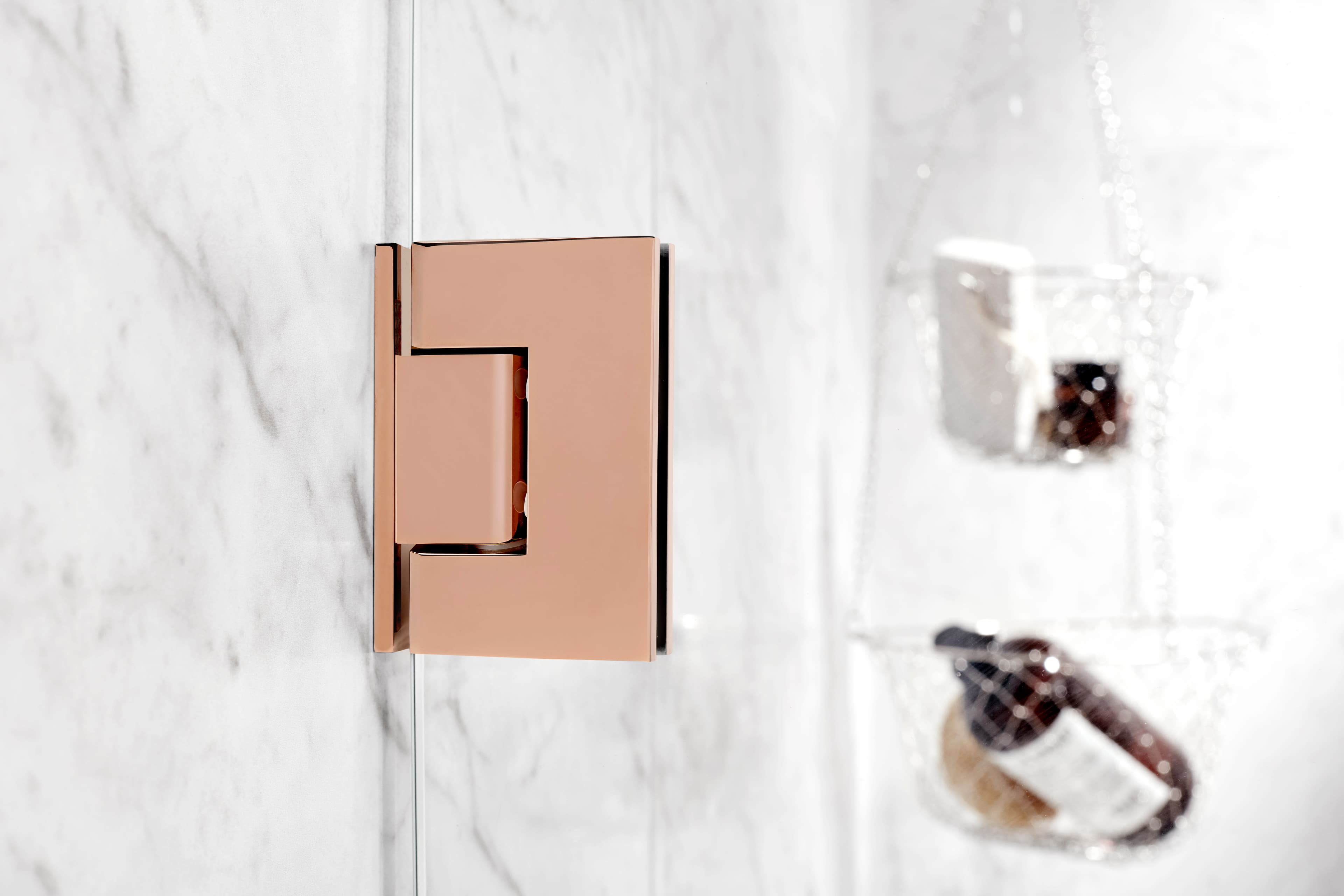 Alterna Luxor Duschväggsgångjärn Koppar - 2-pack - RSK 7403292