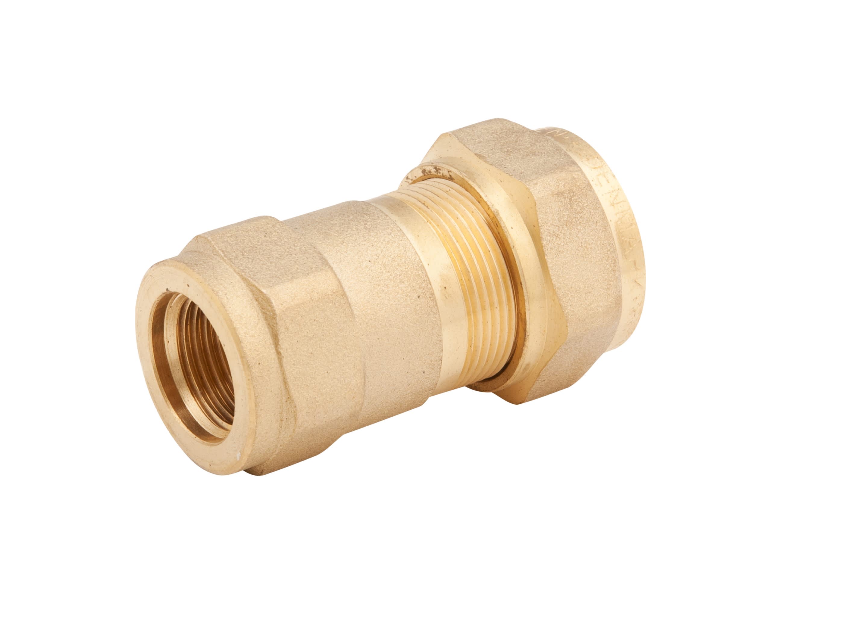 Ballofix Unifix® 650 Rak Stålrörskoppling 42,4mm x R32 Mässing - RSK 1540632