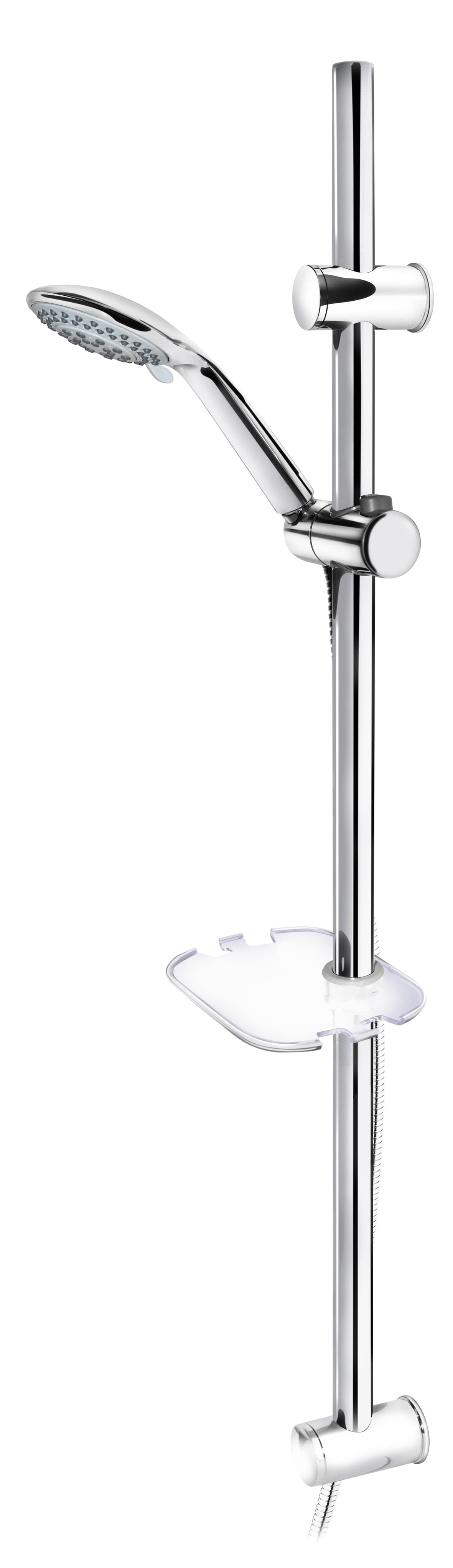 Gustavsberg Duschset Krom 3-funktions - Med hylla och slang - RSK 8218319