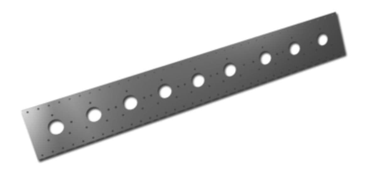 LK Väggskena 160 Mini 160mm c/c 700mm - Stålkonstruktion - RSK 1876899