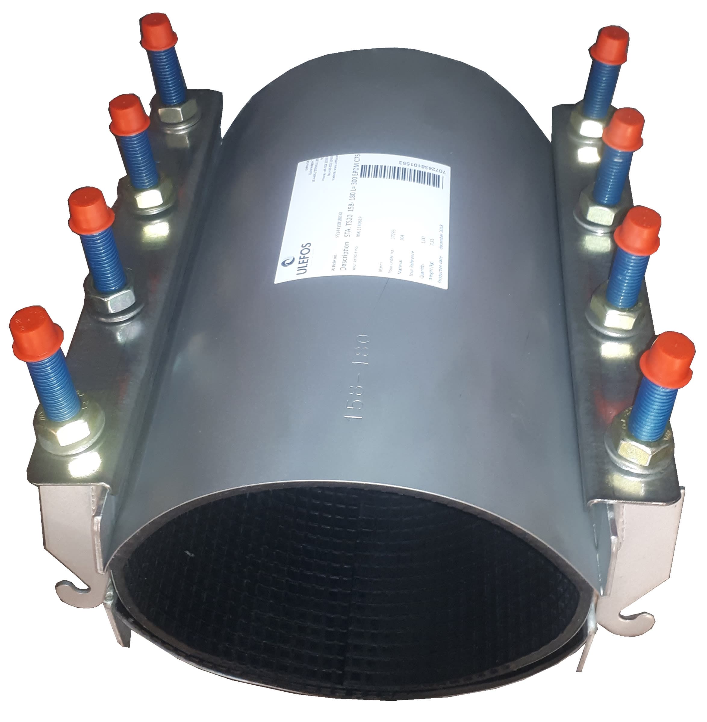 Ulefos RS2 Reparationsmuff 300mm 89-110mm - Rostfritt Stål - RSK 1140600