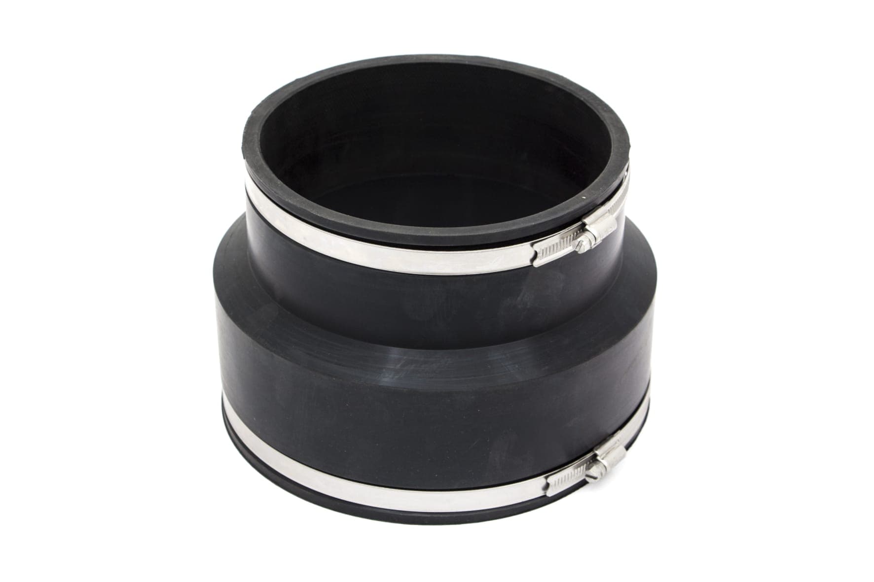 Votec övergångskoppling 120-135/100-115 EPDM-gummi, svart/rostfri