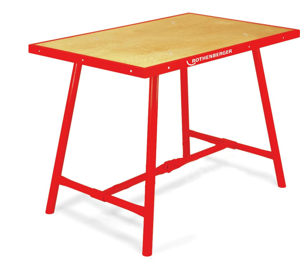ROTHENBERGER Rörmontörsarbetsbänk 1200x750x835mm - Stabil Konstruktion - 70698