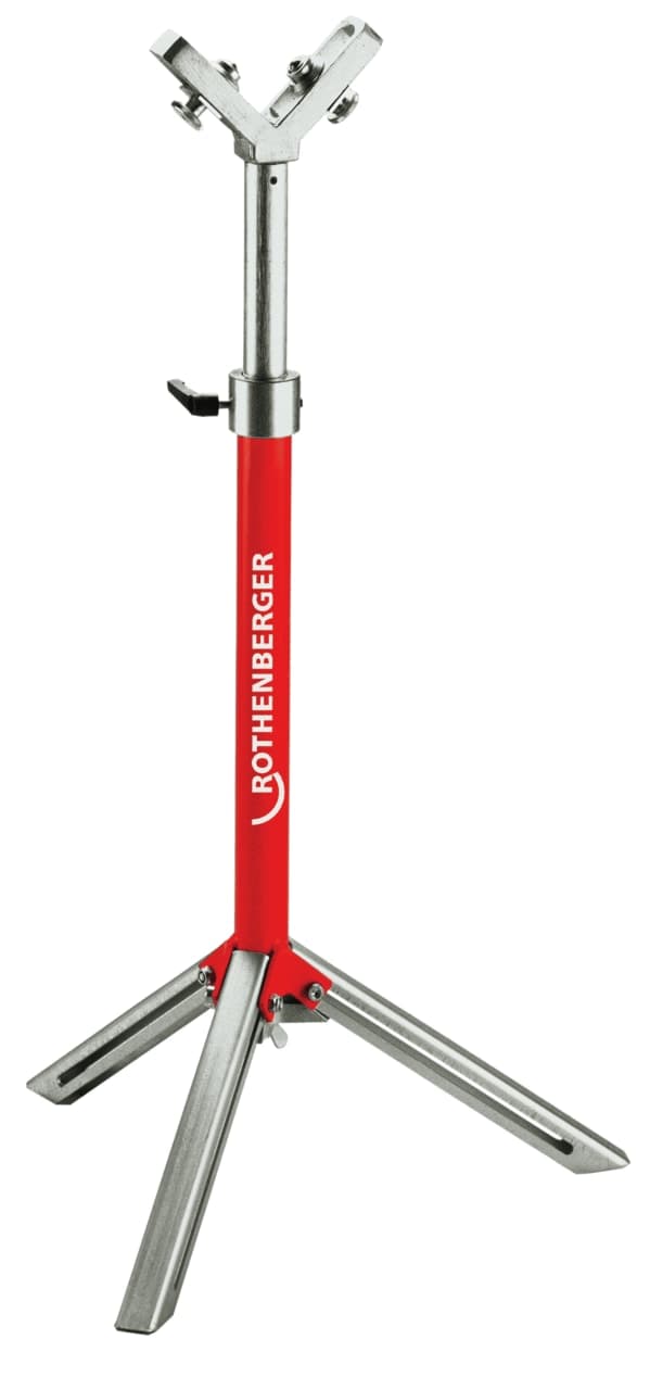 ROTHENBERGER Justerbar Rörstödskolumn upp till 6" - Stabilt Rörstöd - 56047