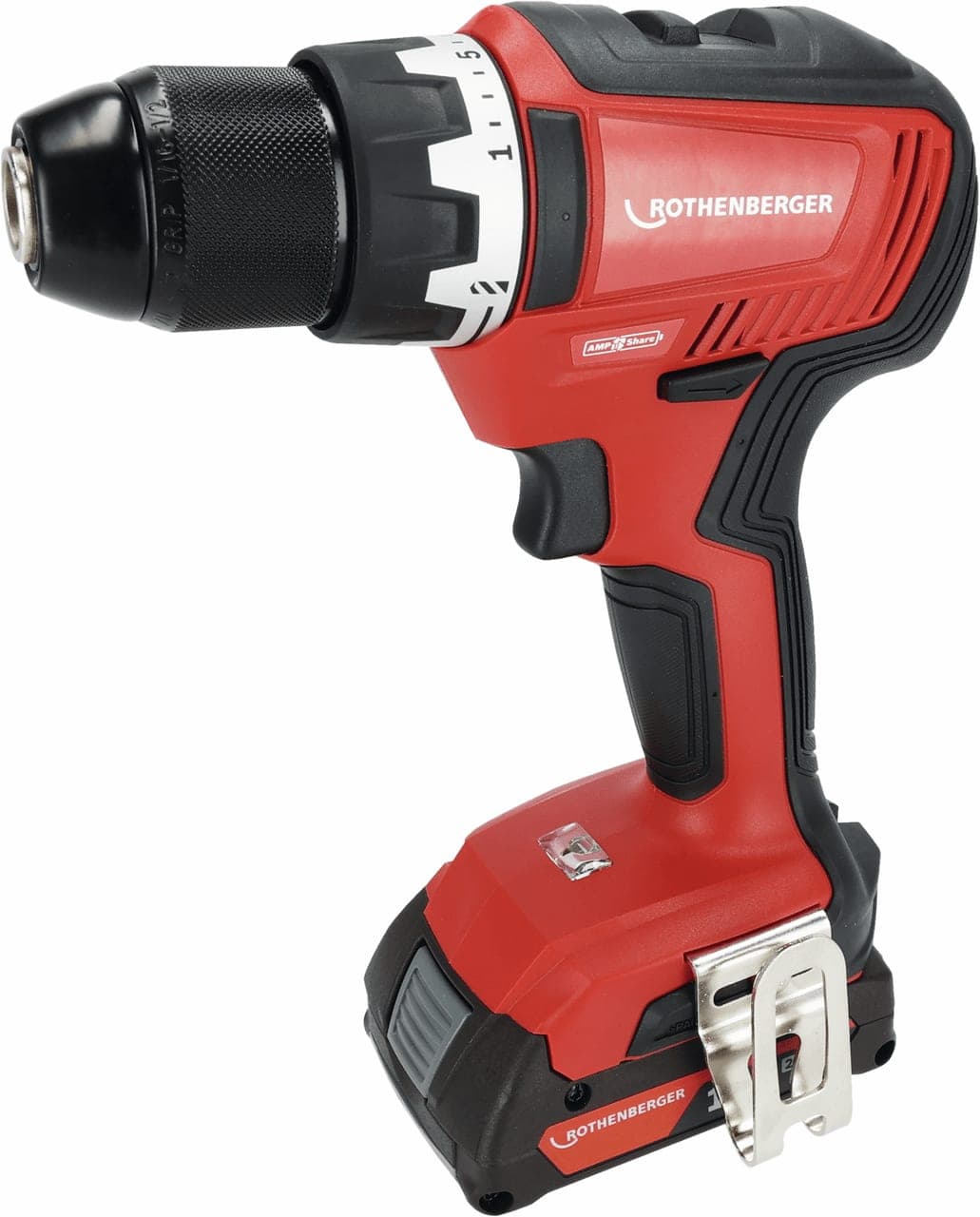 ROTHENBERGER RO DD55 Sladdlös 2Ah Borrskruvdragare - Kompakt Design - 1000004711