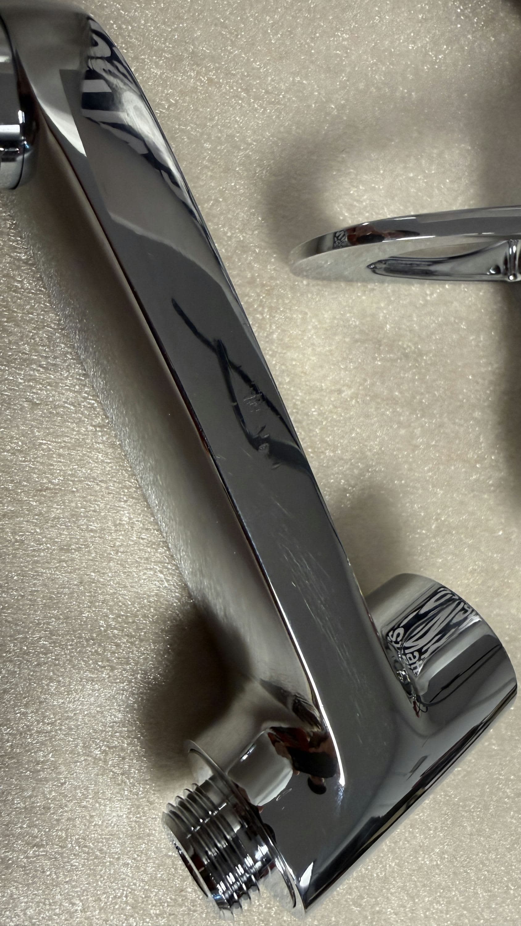 FM Mattsson 9000E Badkarsblandare - 1-grepps, Krom, Mjukstängande