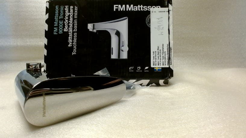 FM Mattsson 9000E Tronic Beröringsfri Tvättställsblandare, Krom
