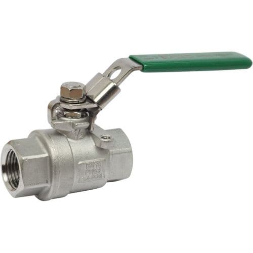 EGO | Altech 2-delad KULVENTIL 2006, DN 50 3D SS, INVÄNDIG GÄNGA