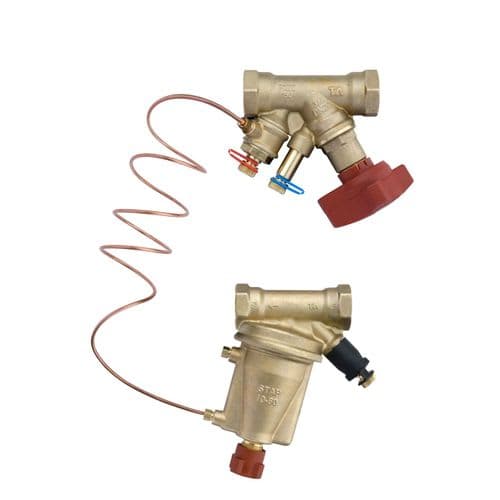 Differenstryckventil STAP/STAD DN15/10 duopack för värme och kyla 10-60KP